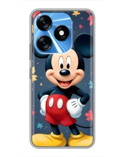 Чехол для TECNO Spark 10 с картинкой «Осенний Mickey Mouse» Чехол для TECNO Spark 10 с картинкой «Осенний Mickey Mouse»