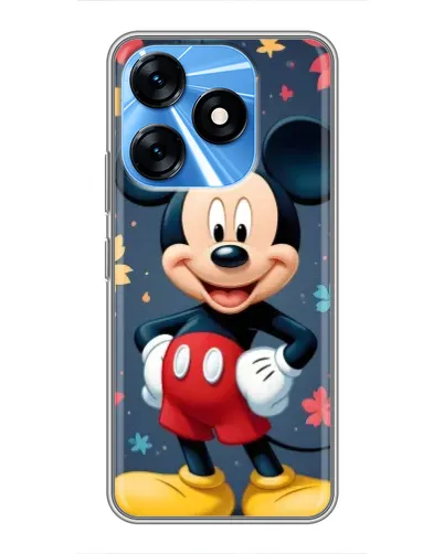 Чехол для TECNO Spark 10 с картинкой «Осенний Mickey Mouse»