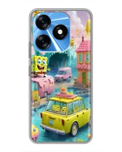 Чехол для TECNO Spark 10 с картинкой «Монстр-трак приключения» Чехол для TECNO Spark 10 с картинкой «Монстр-трак приключения»