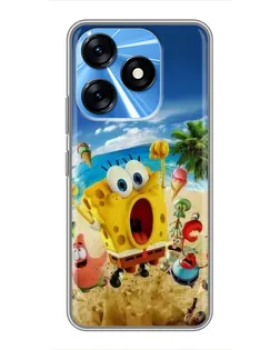 Чехол для TECNO Spark 10 с картинкой «Развлечения на пляже» Чехол для TECNO Spark 10 с картинкой «Развлечения на пляже»