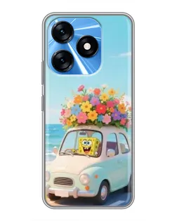 Чехол для TECNO Spark 10 с картинкой «Автомобильное путешествие» Чехол для TECNO Spark 10 с картинкой «Автомобильное путешествие»