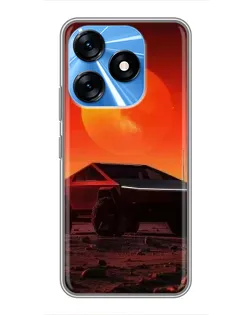 Чехол для TECNO Spark 10 с картинкой «Cybertruck на Марсе» Чехол для TECNO Spark 10 с картинкой «Cybertruck на Марсе»