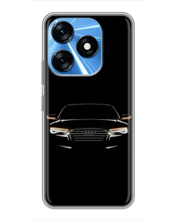 Чохол для TECNO Spark 10 з картинкою «Audi — нічний контур» Чохол для TECNO Spark 10 з картинкою «Audi — нічний контур»