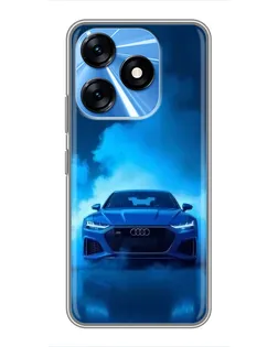 Чохол для TECNO Spark 10 з картинкою «Audi — блакитна енергія» Чохол для TECNO Spark 10 з картинкою «Audi — блакитна енергія»