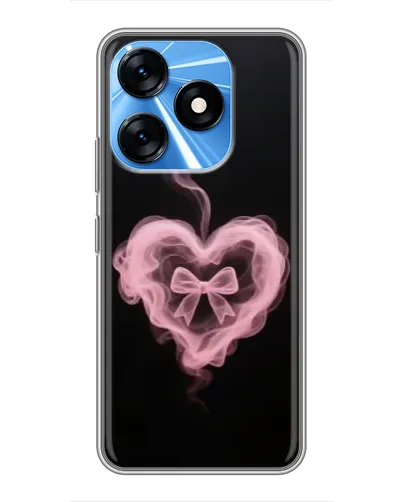 Чехол для TECNO Spark 10 с картинкой «Дымчатое сердце» Чехол для TECNO Spark 10 с картинкой «Дымчатое сердце»
