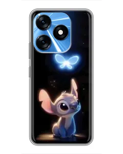 Чехол для TECNO Spark 10 с картинкой «Сияющий Стич» Чехол для TECNO Spark 10 с картинкой «Сияющий Стич»