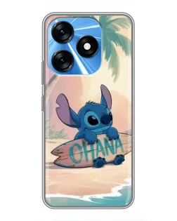 Чехол для TECNO Spark 10 с картинкой «Стич на серфе» Чехол для TECNO Spark 10 с картинкой «Стич на серфе»