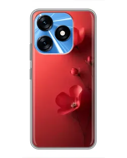 Чохол для TECNO Spark 10 з картинкою «Макові суцвіття» Чохол для TECNO Spark 10 з картинкою «Макові суцвіття»