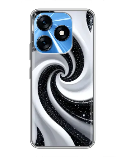 Чохол для TECNO Spark 10 з картинкою «Чорно-біла спіраль» Чохол для TECNO Spark 10 з картинкою «Чорно-біла спіраль»