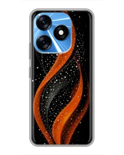 Чехол для TECNO Spark 10 с картинкой «Огненная звездная волна» Чехол для TECNO Spark 10 с картинкой «Огненная звездная волна»