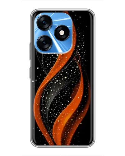 Чохол для TECNO Spark 10 з картинкою «Вогняна зоряна хвиля» Чохол для TECNO Spark 10 з картинкою «Вогняна зоряна хвиля»