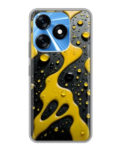 Чохол для TECNO Spark 10 з картинкою «Рідке жовте золото» Чохол для TECNO Spark 10 з картинкою «Рідке жовте золото»