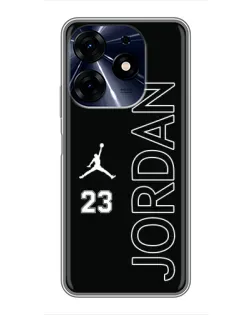 Чехол для TECNO Spark 10c с картинкой «Jordan Vertical»