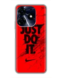 Чехол для TECNO Spark 10c с картинкой «Nike Just Do It»