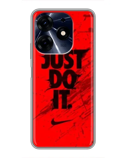 Чехол для TECNO Spark 10c с картинкой «Nike Just Do It»