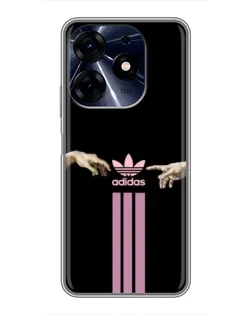 Чехол для TECNO Spark 10c с картинкой «Adidas Hands»