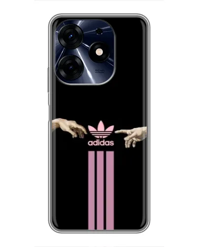 Чехол для TECNO Spark 10c с картинкой «Adidas Hands»