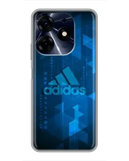 Чехол для TECNO Spark 10c с картинкой «Adidas Sport Art»