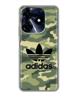 Чехол для TECNO Spark 10c с картинкой «Милитари стиль Adidas»