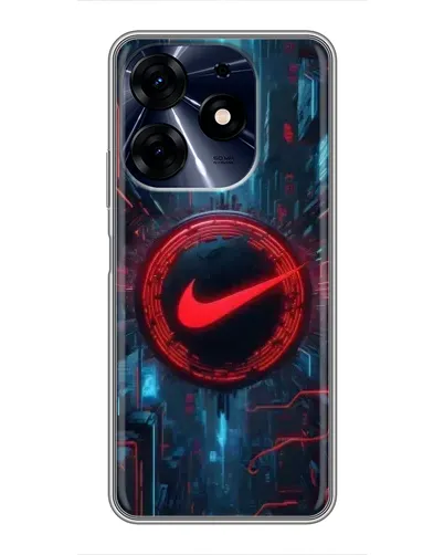 Чехол для TECNO Spark 10c с картинкой «Техногенный стиль Nike»