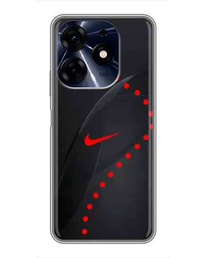 Чехол для TECNO Spark 10c с картинкой «Абстрактный дизайн Nike»