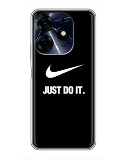 Чехол для TECNO Spark 10c с картинкой «Классический принт Nike»