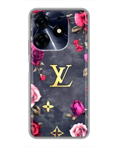 Чехол для TECNO Spark 10c с картинкой «Цветочный Louis Vuitton» Чехол для TECNO Spark 10c с картинкой «Цветочный Louis Vuitton»