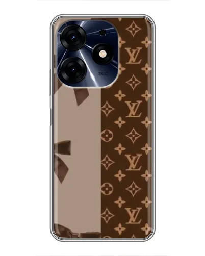 Чехол для TECNO Spark 10c с картинкой «Louis Vuitton — банты» Чехол для TECNO Spark 10c с картинкой «Louis Vuitton — банты»
