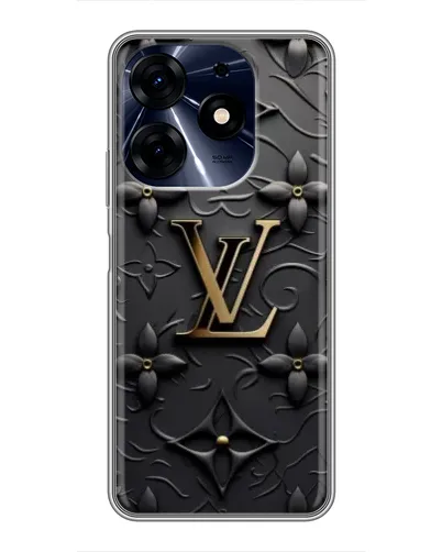 Чехол для TECNO Spark 10c с картинкой «Кожаная текстура LV» Чехол для TECNO Spark 10c с картинкой «Кожаная текстура LV»