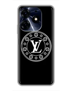 Чехол для TECNO Spark 10c с картинкой «LV — печать стиля» Чехол для TECNO Spark 10c с картинкой «LV — печать стиля»