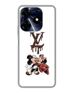 Чехол для TECNO Spark 10c с картинкой «LV и Микки Маус» Чехол для TECNO Spark 10c с картинкой «LV и Микки Маус»