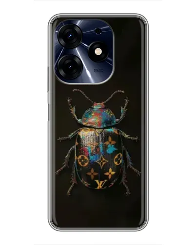 Чехол для TECNO Spark 10c с картинкой «LV — мраморный принт» Чехол для TECNO Spark 10c с картинкой «LV — мраморный принт»