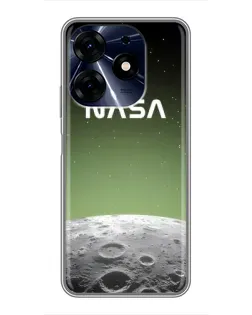 Чехол для TECNO Spark 10c с картинкой «NASA — лунный градиент» Чехол для TECNO Spark 10c с картинкой «NASA — лунный градиент»