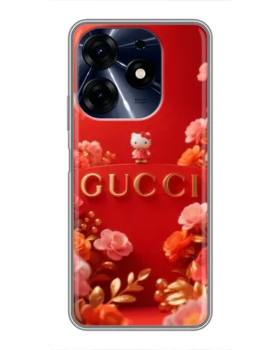 Чехол для TECNO Spark 10c с картинкой «Gucci — золотой сад»