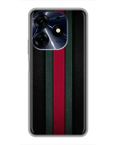 Чехол для TECNO Spark 10c с картинкой «Gucci — неоновая линия»