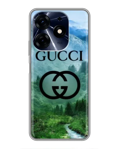 Чехол для TECNO Spark 10c с картинкой «Gucci — горный пейзаж»