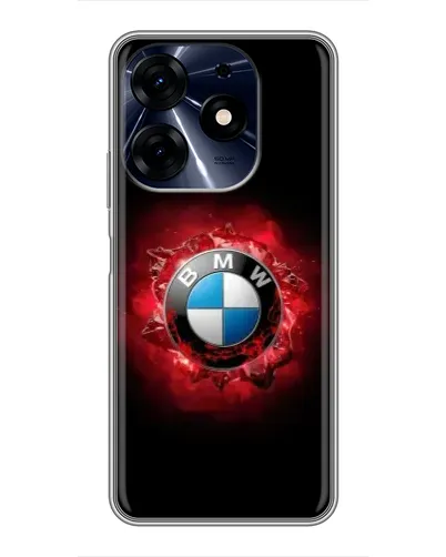 Чехол для TECNO Spark 10c с картинкой «Логотип BMW — вспышка» Чехол для TECNO Spark 10c с картинкой «Логотип BMW — вспышка»