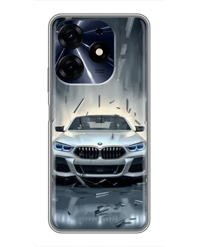 Чехол для TECNO Spark 10c с картинкой «BMW в свете фар» Чехол для TECNO Spark 10c с картинкой «BMW в свете фар»