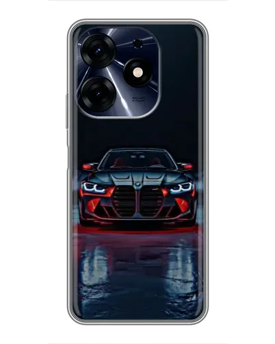Чехол для TECNO Spark 10c с картинкой «BMW на мокрой дороге» Чехол для TECNO Spark 10c с картинкой «BMW на мокрой дороге»