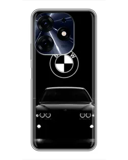 Чехол для TECNO Spark 10c с картинкой «BMW — взгляд из темноты»