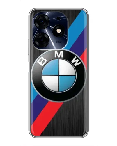 Чехол для TECNO Spark 10c с картинкой «BMW M-stripes стиль» Чехол для TECNO Spark 10c с картинкой «BMW M-stripes стиль»