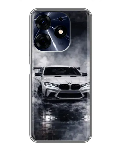 Чехол для TECNO Spark 10c с картинкой «BMW сквозь туман» Чехол для TECNO Spark 10c с картинкой «BMW сквозь туман»