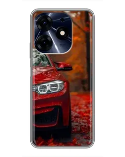 Чехол для TECNO Spark 10c с картинкой «Осенняя BMW M4»