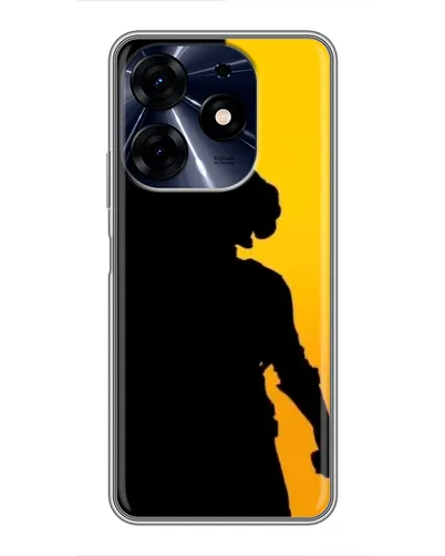 Чехол для TECNO Spark 10c с картинкой «Тень воина PUBG»