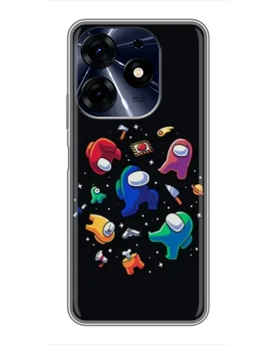 Чехол для TECNO Spark 10c с картинкой «Among Us космос» Чехол для TECNO Spark 10c с картинкой «Among Us космос»