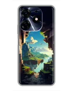 Чохол для TECNO Spark 10c з картинкою «Вид з печери» Чохол для TECNO Spark 10c з картинкою «Вид з печери»
