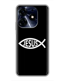 Чехол для TECNO Spark 10c с картинкой «Классический Jesus»