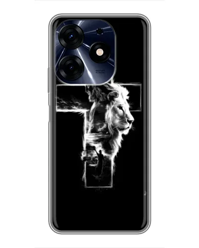 Чехол для TECNO Spark 10c с картинкой «Сияющий крест Jesus» Чехол для TECNO Spark 10c с картинкой «Сияющий крест Jesus»