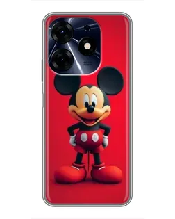 Чехол для TECNO Spark 10c с картинкой «Mickey в полный рост»