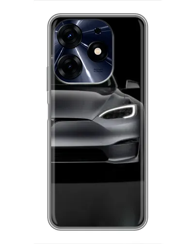 Чехол для TECNO Spark 10c с картинкой «Tesla Model S Look» Чехол для TECNO Spark 10c с картинкой «Tesla Model S Look»